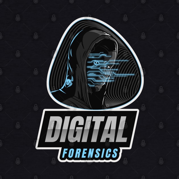 Cyber Security - Digital Forensics by Cyber Club Tees